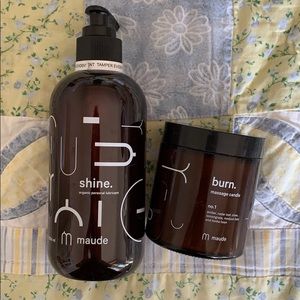 Maude massage candle & lubricant